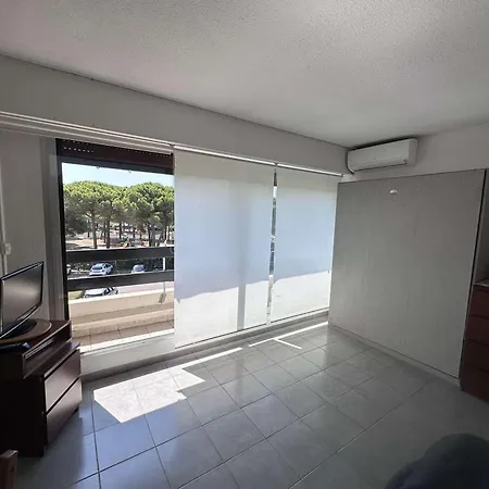 Climatise Pres De La Avec Piscine Et Parking, Port Camargue - Fr-1-731-101 Apartament *